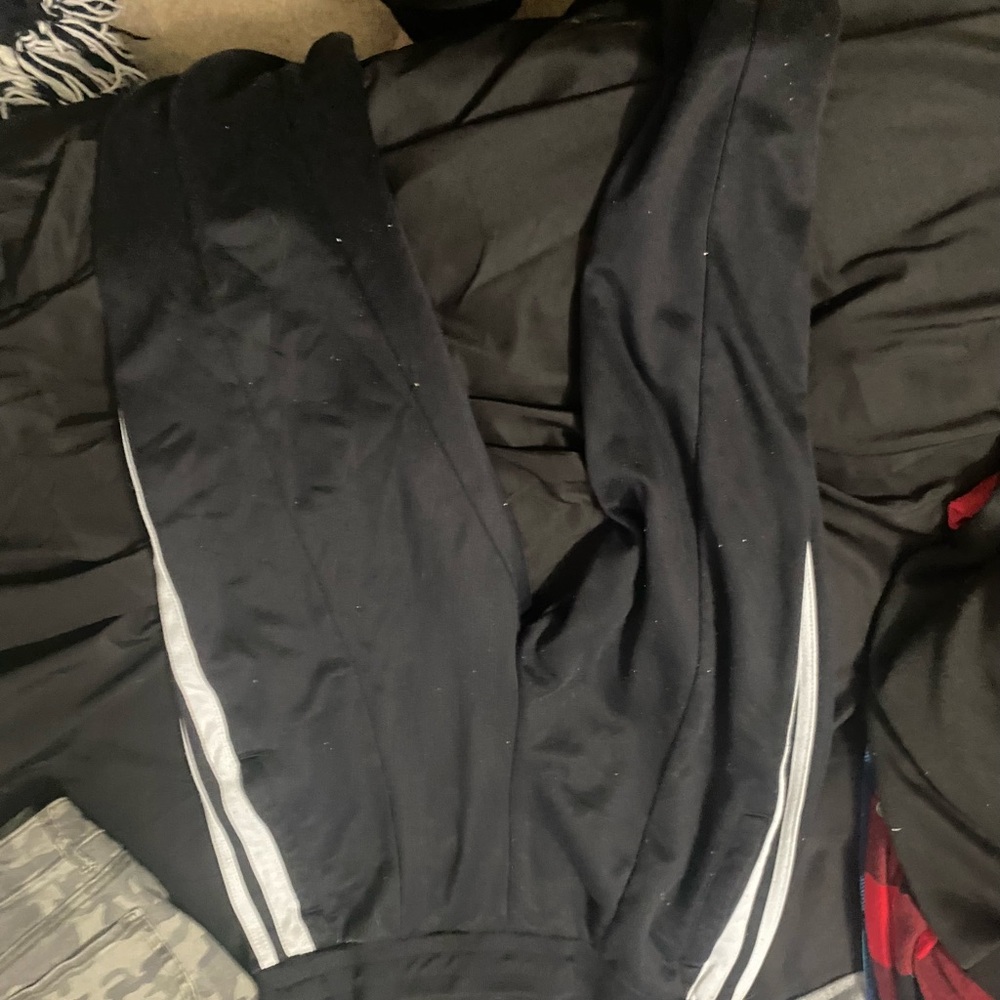 Black Hollister joggers